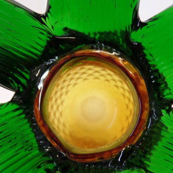 Unbranded Well Made Glass Pineapple 8 In. Tall X 4.5 In. Wide Vase, Hand Blown - Picture 6 of 12